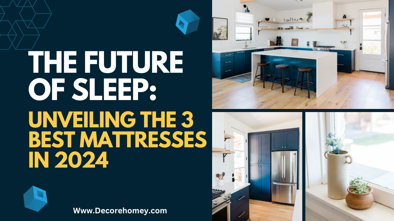 Read more about the article The future of sleep: Unveiling the 3 best mattresses in 2024