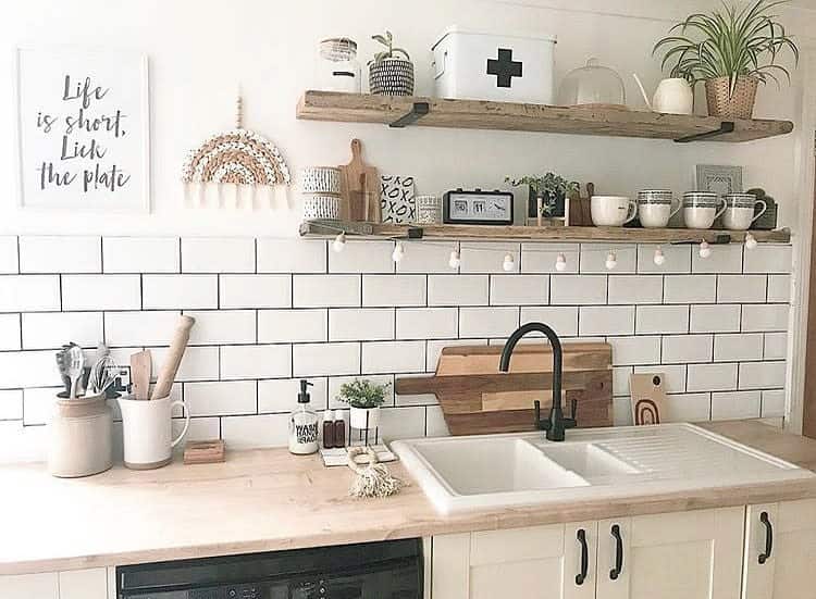 Kitchen Wall Shelves